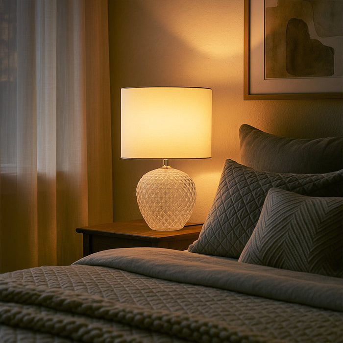 Annie Table Lamp White by Urban Style