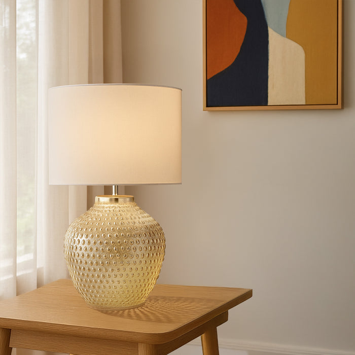 Cassie Table Lamp Cream by Urban Style