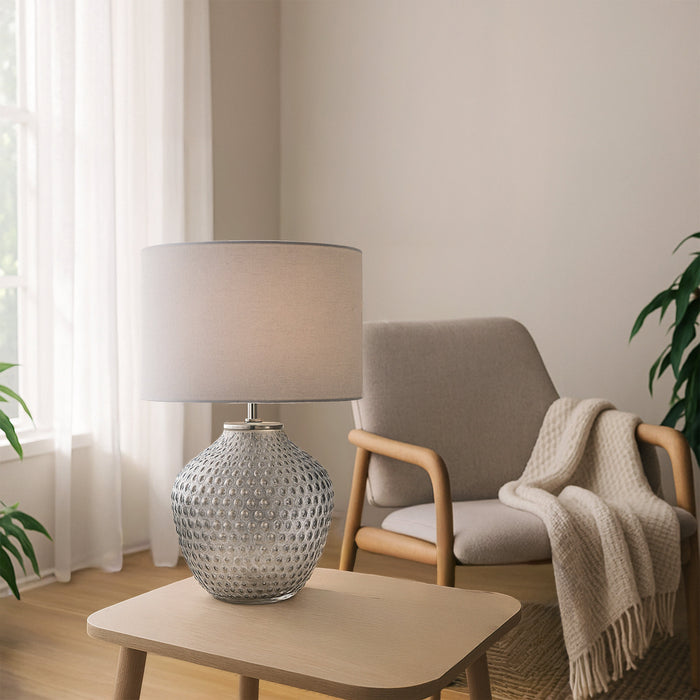 Cassie Table Lamp Grey by Urban Style