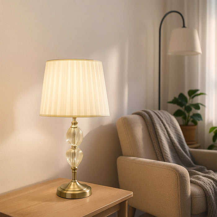 Edith Table Lamp Cream by Urban Style