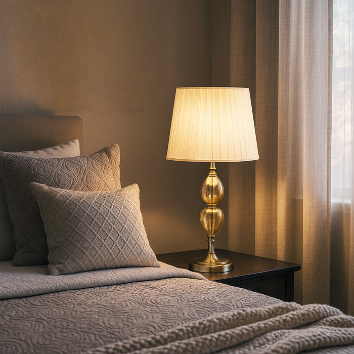 Edith Table Lamp Cream by Urban Style