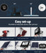 LED Solar Lights Street Flood Light Remote Outdoor Garden Security Lamp 60W -Home Living Store - -  