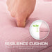 La Bella 102cm Pink Storage Ottoman Stool Fabric -Home Living Store - -  