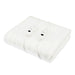 Laura Hill Electric Blanket Queen Size Fitted Underlay Winter Throw - White -Home Living Store - -  