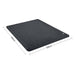 Laura Hill Heated Electric Blanket Throw Rug Coral Warm Fleece Grey -Home Living Store - -  