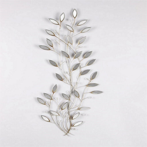 Leaf Mirror Wall Art by Urban Style -Home Living Store - -  