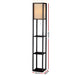 Led Floor Lamp Shelf Vintage Wood Standing Light Reading Storage Bedroom -Home Living Store - -  