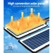 Leier 80 LED Solar Street Light 90W Flood Motion Sensor Remote Outdoor Wall Lamp -Home Living Store - -  
