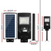 Leier 80 LED Solar Street Light 90W Flood Motion Sensor Remote Outdoor Wall Lamp -Home Living Store - -  