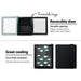 Devanti 46L Bar Fridge Glass Door w/Light Black -Home Living Store - -  