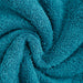 Linenland Bath Towel 4 Piece Cotton Hand Towels Set - Blue -Home Living Store - -  