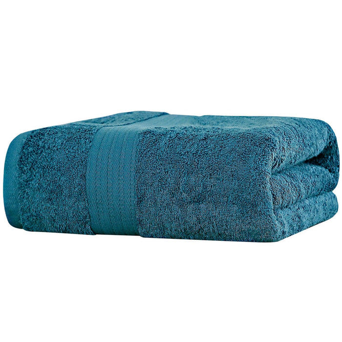 Linenland Extra Large Bath Sheet Towel 89 x 178cm - Blue -Home Living Store - -  