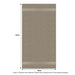 Linenland Extra Large Bath Sheet Towel 89 x 178cm - Sage Green -Home Living Store - -  