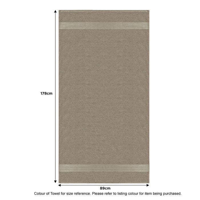 Linenland Extra Large Bath Sheet Towel 89 x 178cm - White -Home Living Store - -  