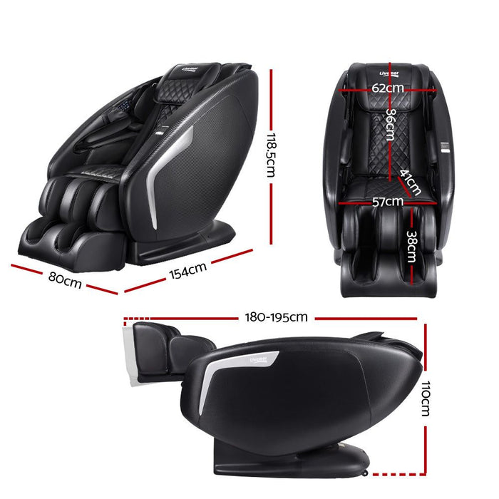 Livemor 3D Massage Chair Electric Recliner Massager Delmue -Home Living Store - -  