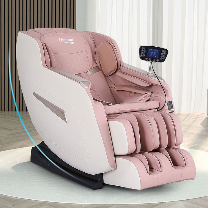 Livemor Massage Chair Electric Recliner Home Massager Amos -Home Living Store - -  