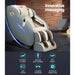 Livemor Massage Chair Electric Recliner Massager Grey Ozeni -Home Living Store - -  