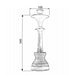Lumier Antique Candle Holder by Urban Style -Home Living Store - -  