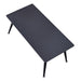 Mendy Black Sintered Stone Coffee Table with Metal Legs by Criterion™ -Home Living Store - -  