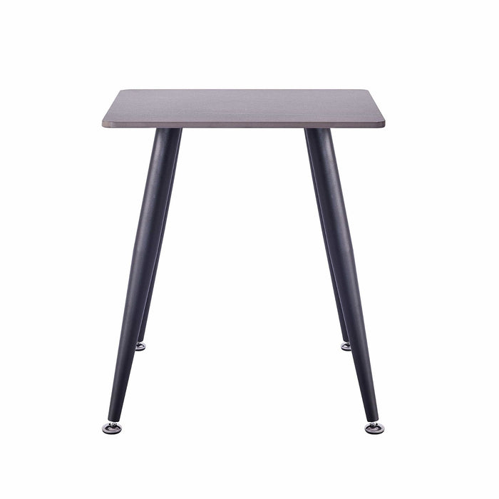 Mendy Grey Sintered Stone End Table with Metal Legs by Criterion™ -Home Living Store - -  