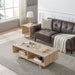 Metro Coffee Table Light Oak by Tauris™ -Home Living Store - -  