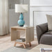 Metro End Table Light Oak by Tauris™ -Home Living Store - -  