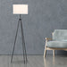 Mid-Century Floor Lamp Modern Tripod Decor Living Room Standing -Home Living Store - -  