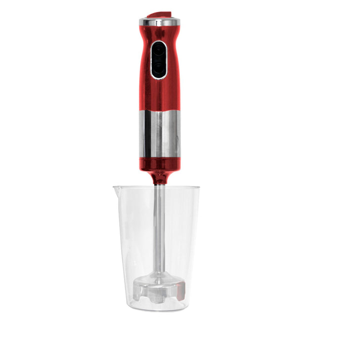 Electric Stick Blender Hand Blenders/Mixer 700ml Chopper - Red -Home Living Store - -  