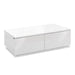 Modern Coffee Table 4 Storage Drawers High Gloss Living Room Furniture White -Home Living Store - -  