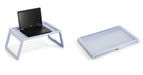 Multifunction Laptop Bed Desk with foldable legs for Home Office (Blue) -Home Living Store - -  