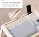 Multifunction Laptop Bed Desk with foldable legs for Home Office (White) -Home Living Store - -  