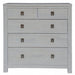 Myer 3pc Set 2 Bedside Tallboy Storage Cabinet Side End Table White Wash -Home Living Store - -  