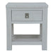 Myer 3pc Set 2 Bedside Tallboy Storage Cabinet Side End Table White Wash -Home Living Store - -  
