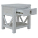 Myer 3pc Set 2 Bedside Tallboy Storage Cabinet Side End Table White Wash -Home Living Store - -  