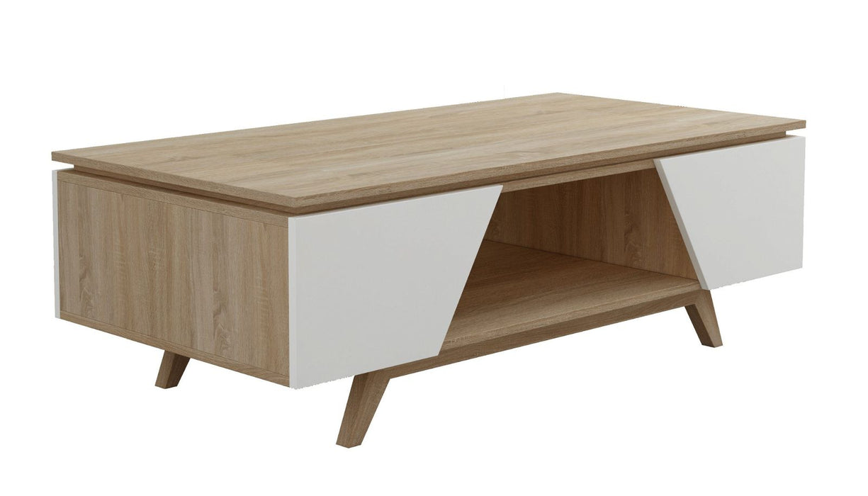 NORDIC 1200 Coffee Table Oak by Criterion - Home Living Store - Coffee Table