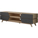 NORDIC 1800 Entertainment Unit Grey by Criterion - Home Living Store - Entertainment Unit
