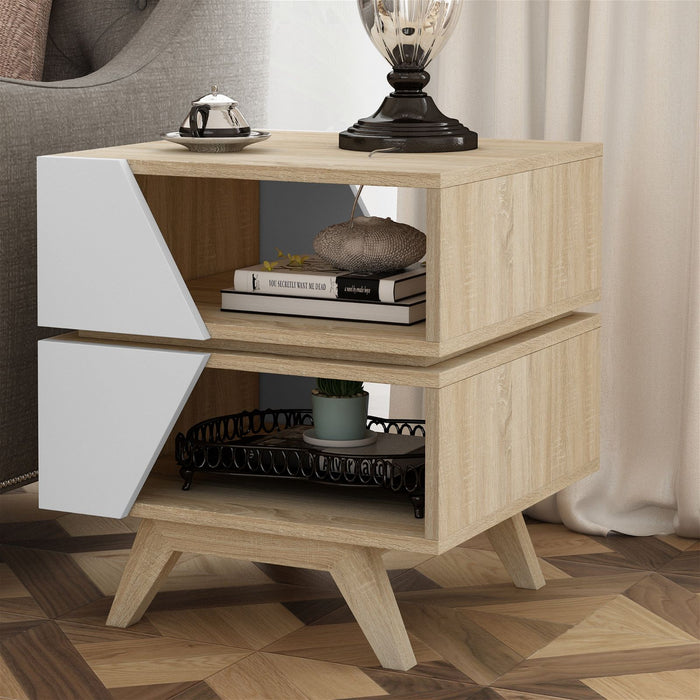 NORDIC 450 End Table Oak by Criterion - Home Living Store - End Table