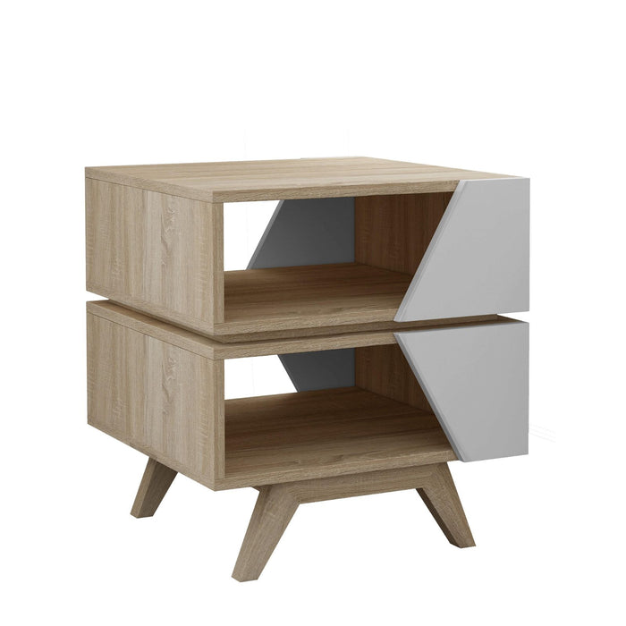 NORDIC 450 End Table Oak by Criterion - Home Living Store - End Table