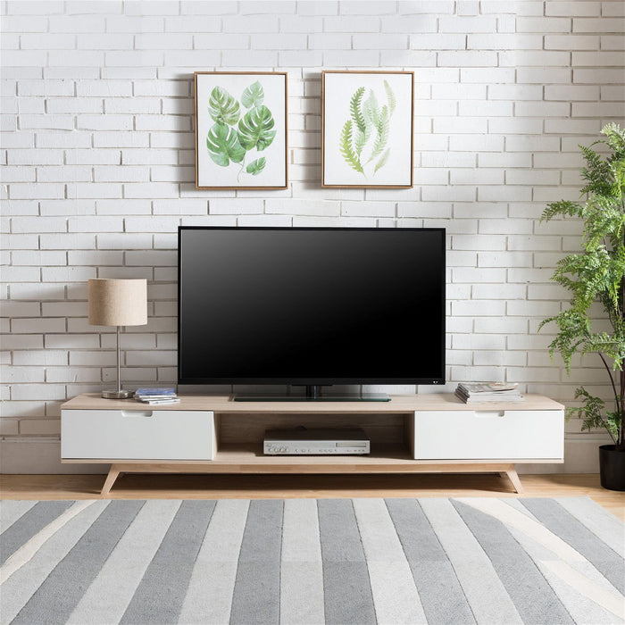 NOVA LL Entertainment Unit Oak by Tauris -Home Living Store - -  