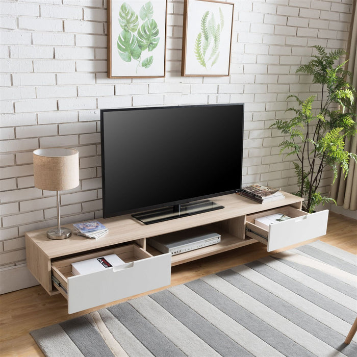 NOVA LL Entertainment Unit Oak by Tauris -Home Living Store - -  