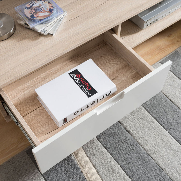 NOVA LL Entertainment Unit Oak by Tauris -Home Living Store - -  