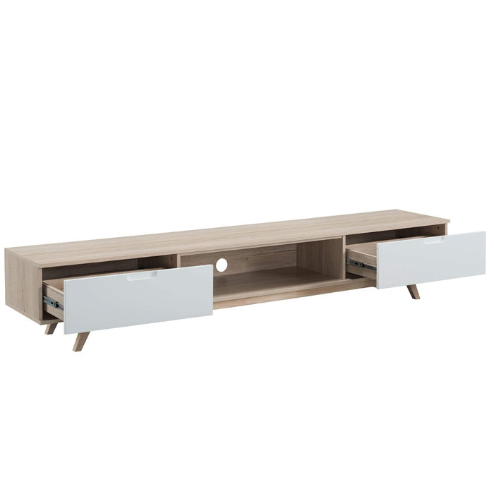 NOVA LL Entertainment Unit Oak by Tauris -Home Living Store - -  