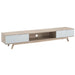 NOVA LL Entertainment Unit Oak by Tauris -Home Living Store - -  