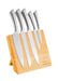 Natural Bamboo Magnetic Knife Block Holder with Strong Magnets for Home Kitchen Storage & Organisation -Home Living Store - -  