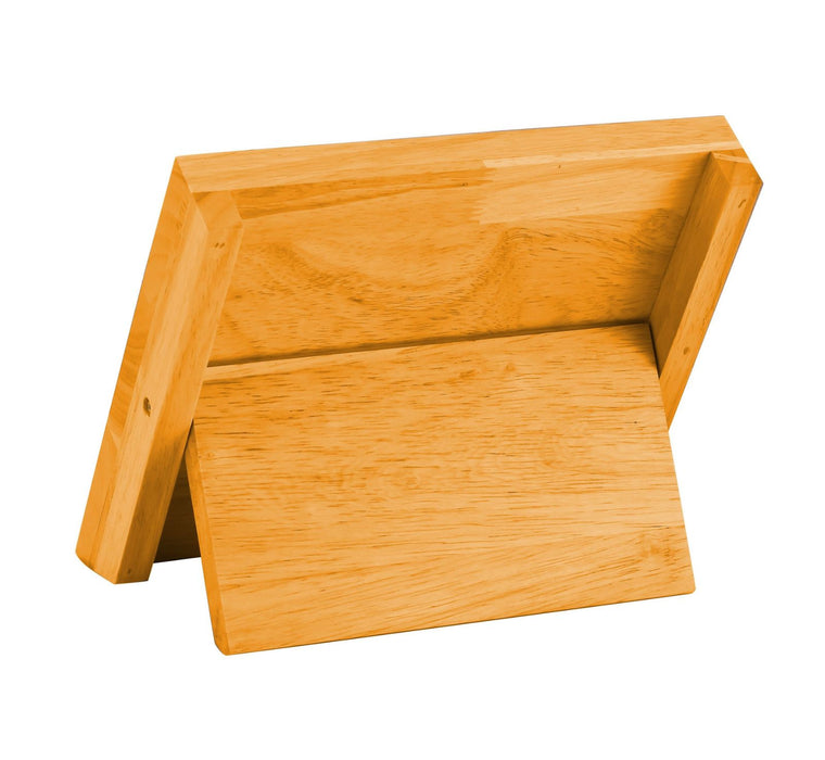 Natural Bamboo Magnetic Knife Block Holder with Strong Magnets for Home Kitchen Storage & Organisation -Home Living Store - -  
