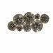 Ocean Cloud Wall Art Metal Flowers by Urban Style -Home Living Store - -  