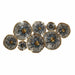 Ocean Cloud Wall Art Metal Flowers by Urban Style -Home Living Store - -  