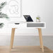 Office Computer Desk Study Table Storage Drawers Student Laptop White -Home Living Store - -  