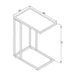 Openstyle Side Table Walnut with Black Frame by Urban Style -Home Living Store - -  