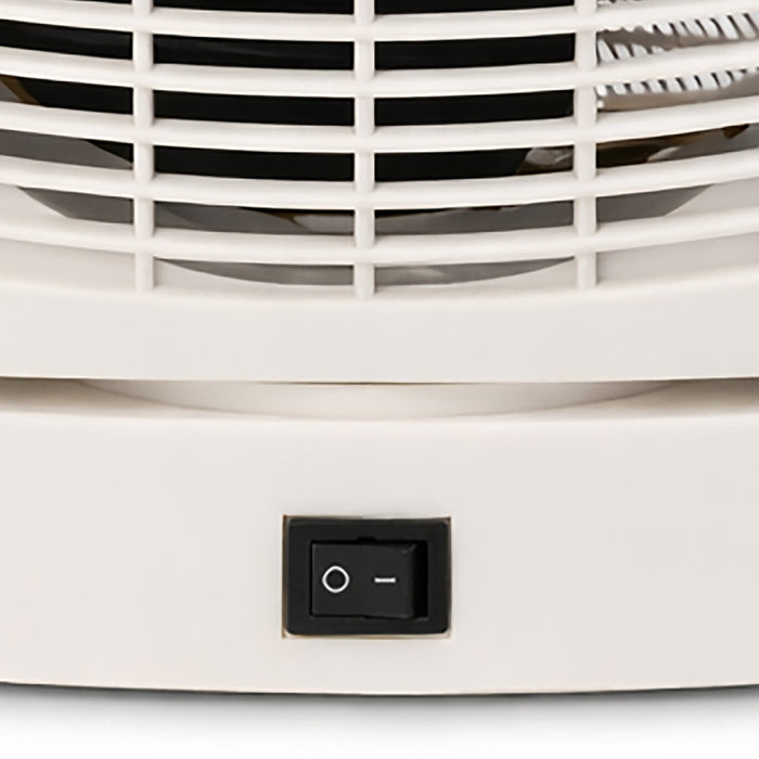 Sheffield Upright Fan Heater with Thermostat Control - 2000W, Oscillating